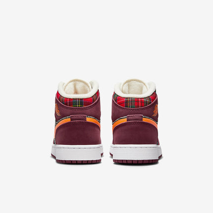 Men's Air Jordan 1 Mid 'Plaid' Shoes