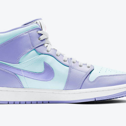 Men's Air Jordan 1 Mid 'Purple Pulse' Shoes