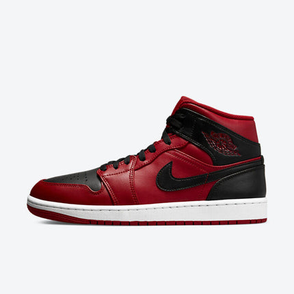 Men's Air Jordan 1 Mid 'Reverse Bred' Shoes