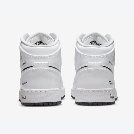 Men's Air Jordan 1 Mid 'Schematic' Shoes