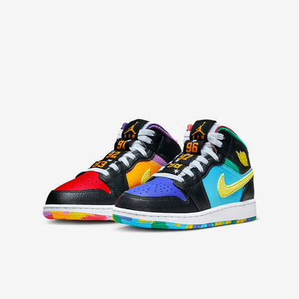 Men's Air Jordan 1 Mid 'Six Championships' Shoes