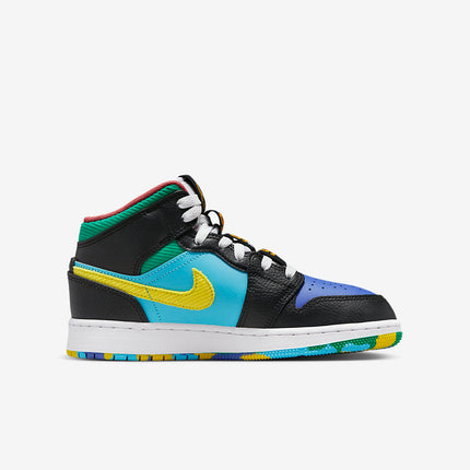 Men's Air Jordan 1 Mid 'Six Championships' Shoes