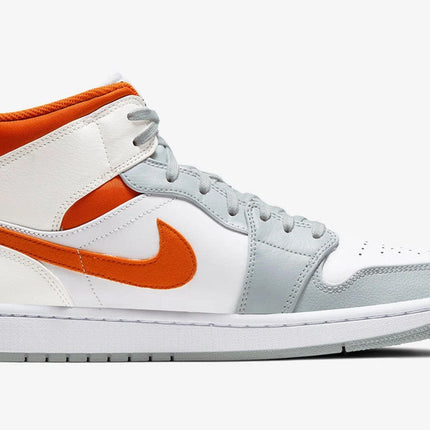 Men's Air Jordan 1 Mid 'Texas Longhorns' Shoes