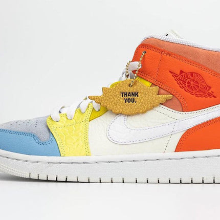 Men's Air Jordan 1 Mid 'To My First Coach' Shoes