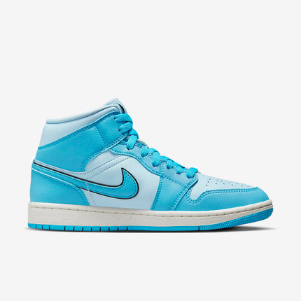 Men's Air Jordan 1 Mid 'University Blue' Shoes