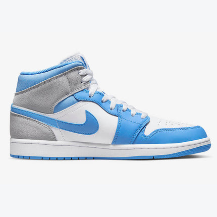 Men's Air Jordan 1 Mid 'University Blue' Shoes