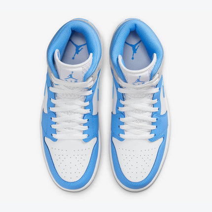 Men's Air Jordan 1 Mid 'University Blue' Shoes