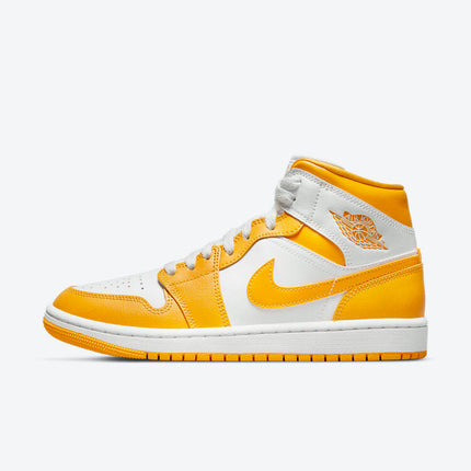 Men's Air Jordan 1 Mid 'University Gold' Shoes