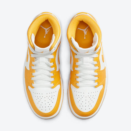 Men's Air Jordan 1 Mid 'University Gold' Shoes