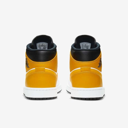 Men's Air Jordan 1 Mid 'University Gold' Shoes