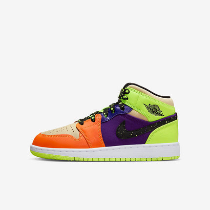 Men's Air Jordan 1 Mid 'Vivid Orange' Shoes