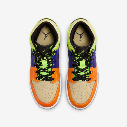 Men's Air Jordan 1 Mid 'Vivid Orange' Shoes