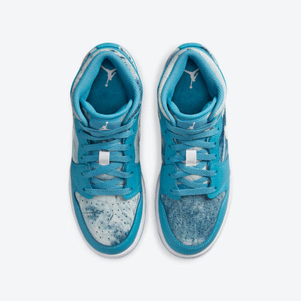 Men's Air Jordan 1 Mid 'Washed Denim' Shoes