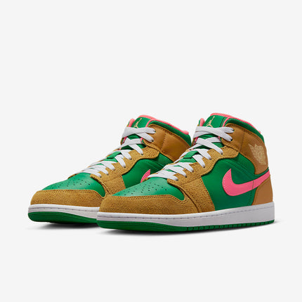 Men's Air Jordan 1 Mid 'Watermelon' Shoes