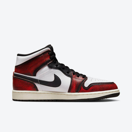 Men's Air Jordan 1 Mid 'Wear Away' Shoes