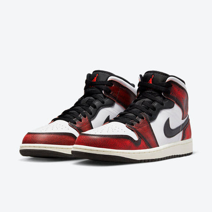 Men's Air Jordan 1 Mid 'Wear Away' Shoes