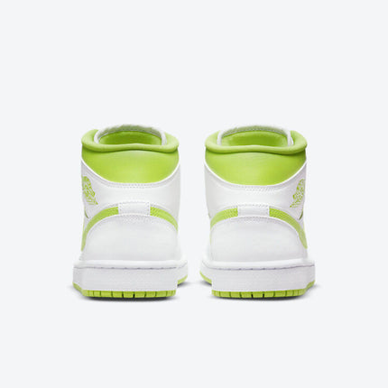 Men's Air Jordan 1 Mid 'White Lime' Shoes