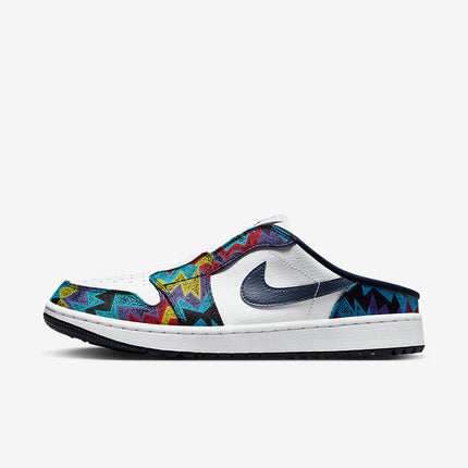 Men's Air Jordan 1 Mule Golf 'Nothing But Net' Shoes