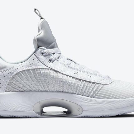Men's Air Jordan 35 Metallic White Shoes