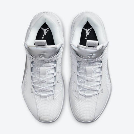 Men's Air Jordan 35 Metallic White Shoes