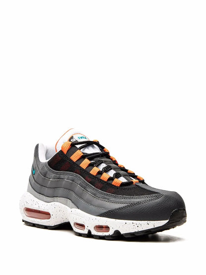 Men's Nike Air Max 95 Sole Grey Orange Shoes