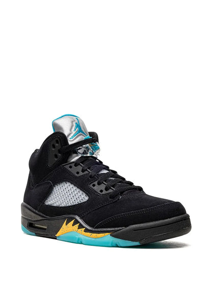 Men's Nike Air Jordan 5 Retro Aqua Shoes