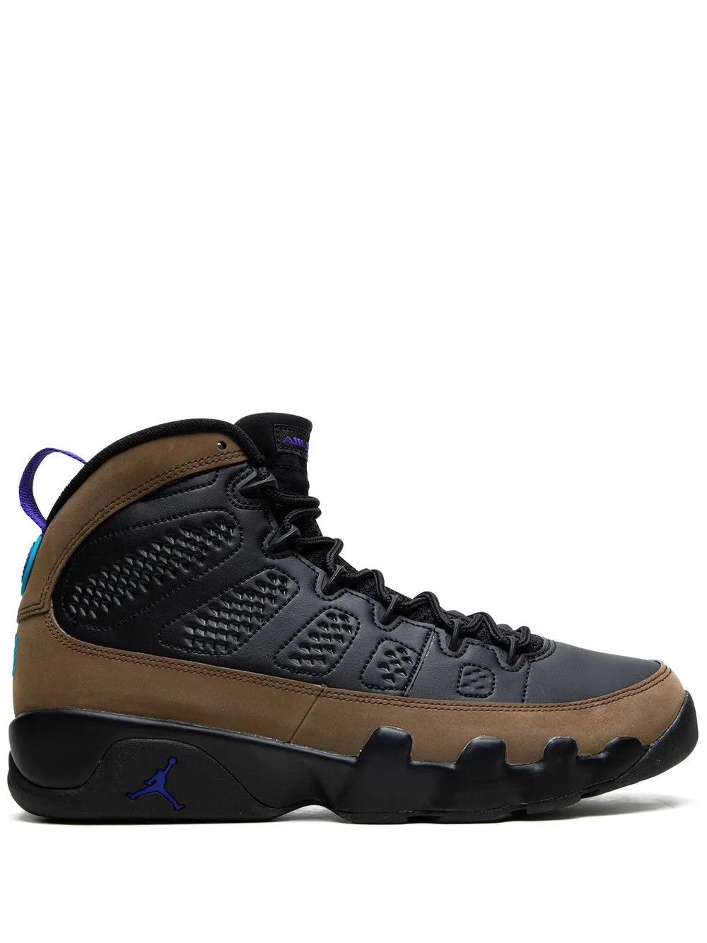 Men's Nike Air Jordan 9 Olive Concord Shoes