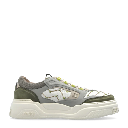 Men's Fendi Roma Match Green Sneakers
