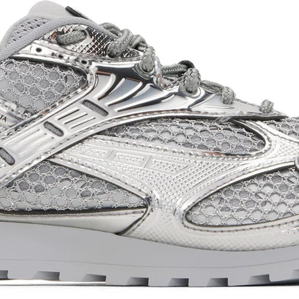 Men’s Bottega Veneta Orbit Silver Sneakers
