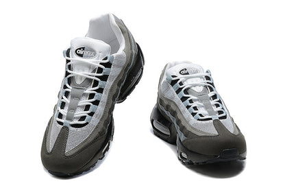 Men's Nike Air Max 95 Gradient Grey And Blue Shoes