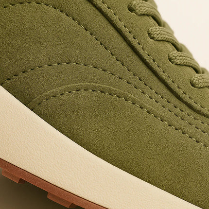 Men's Loro Piana Weekend Walk Green Sneakers