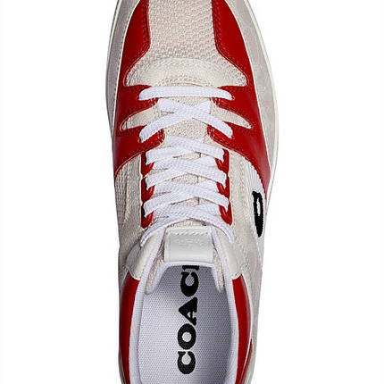 Men's Coach Citysole Mid Top white Red Sneakers