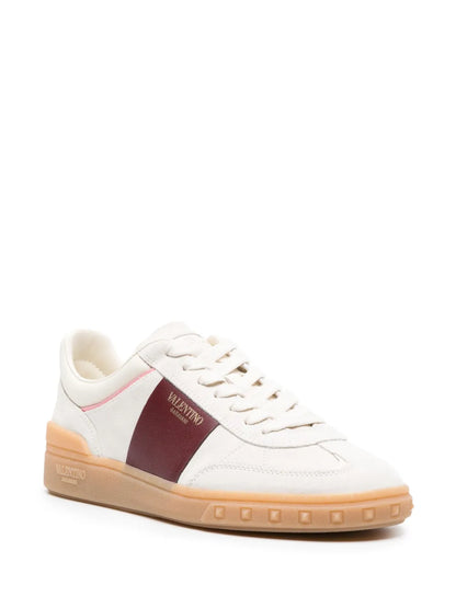 Men's Valentino Garavani Upvillage Low-Top White Multicolor Sneakers