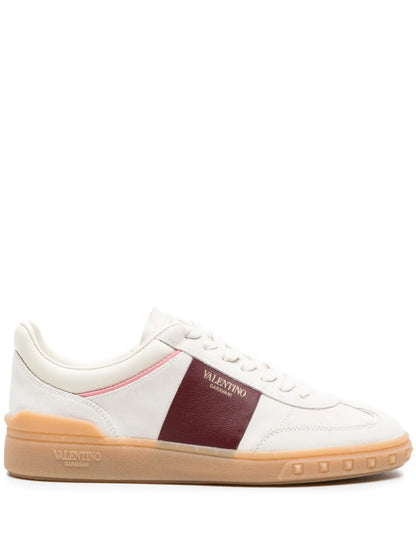 Men's Valentino Garavani Upvillage Low-Top White Multicolor Sneakers