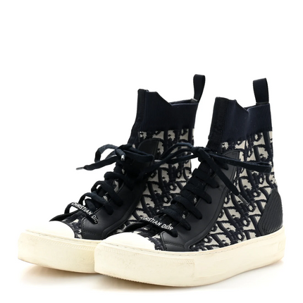 Men's Dior Walk’n’Dior Platform Deep Blue Sneakers