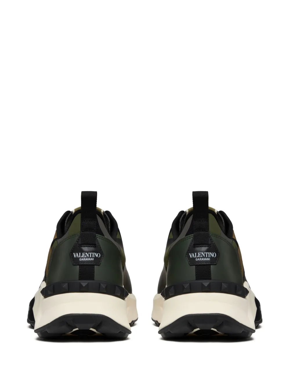 Men's Valentino Garavani Baskets True Act Khaki Multicolor Sneakers