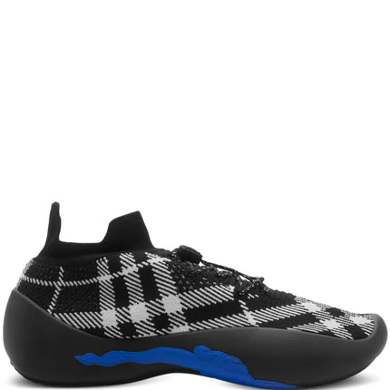 Men’s Burberry burbery Neptune Check Knit Black Sneaker