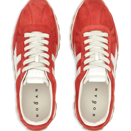 Men's Hogan 86er Scarlet Red Sneakers