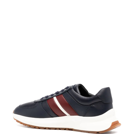 Men's Bally Darsyl Leather Navy White Sneaker