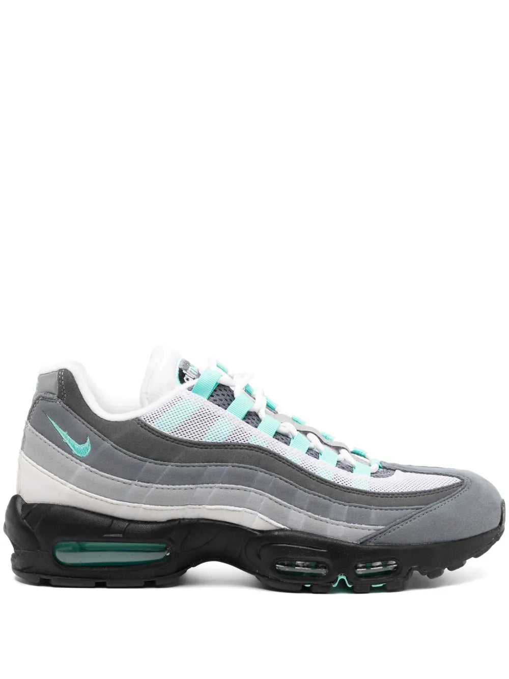 Men's Nike Air Max 95 Cool Grey Tiffany Blue Shoes