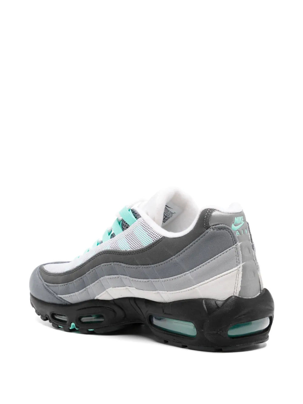 Men's Nike Air Max 95 Cool Grey Tiffany Blue Shoes