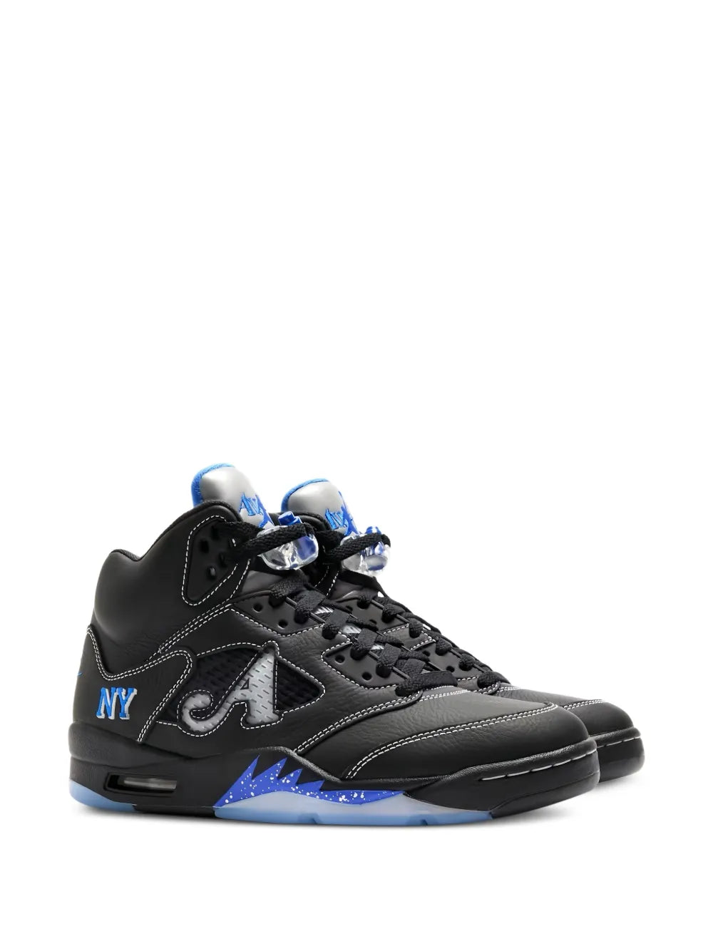 Men's Nike Air Jordan 5 Retro Black Shoes