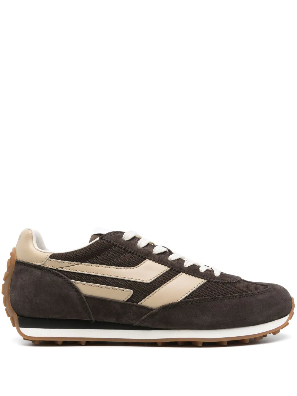 Men's Tom Ford Mick Panelled Cedar Brown Sneakers