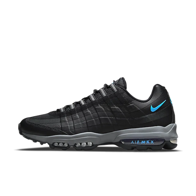 Men's Nike Air Max 95 Black Blue Grey Shoes