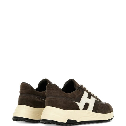 Men's Hogan Hi-Fi  Coffee Brown Sneakers