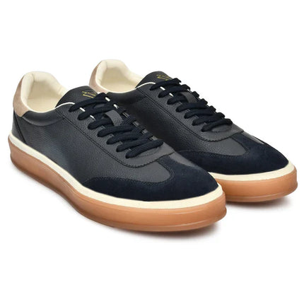 Men's Loro Piana Tennis Walk  Navy Blue Sneakers