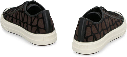 Men's Valentino Garavani Brown Black Sneakers