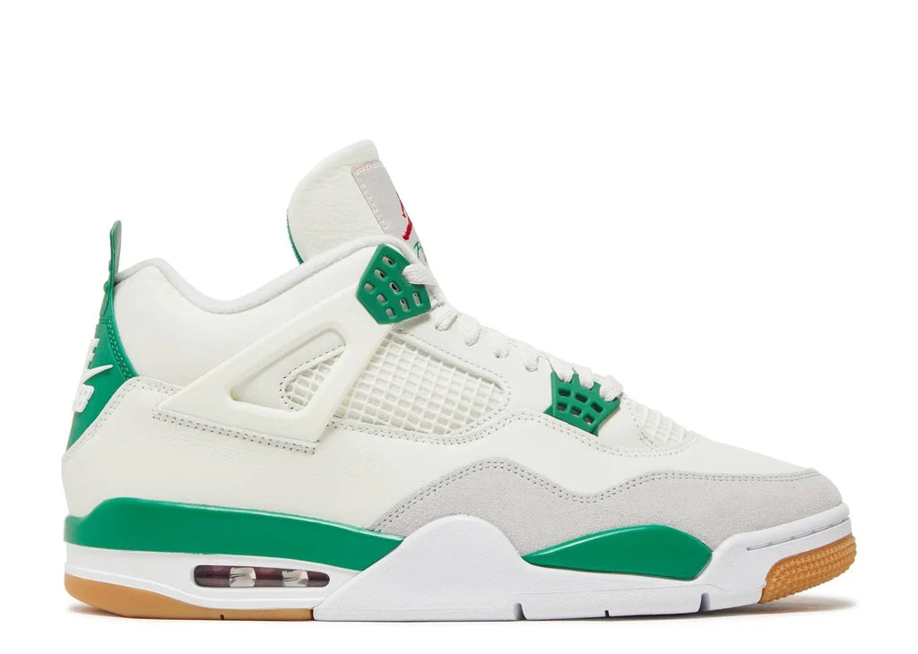 Men's Nike Air Jordan 4 Pine Green Shoes