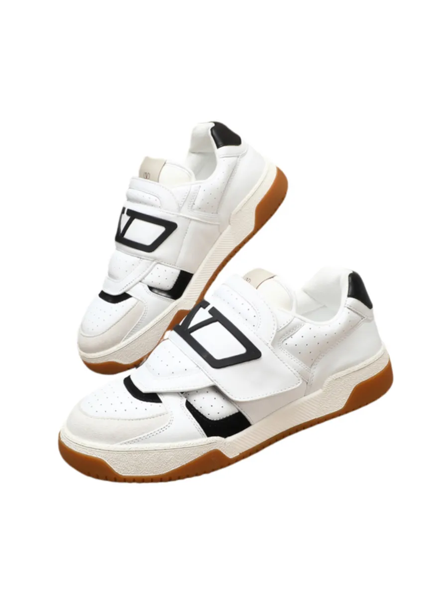Men's Valentino Garavani Joie De Jouer White Black Sneakers