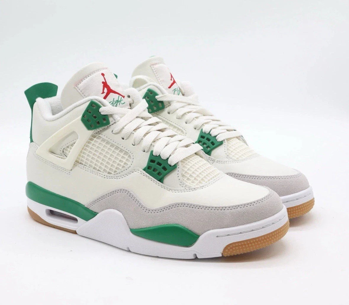 Men's Nike Air Jordan 4 Pine Green Shoes